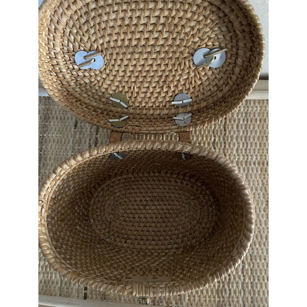 Vintage Wicker Basket\Purse ~Nice Condition~ - Picture 3 of 6